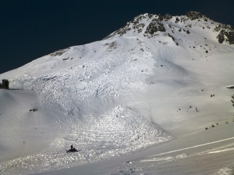 Crown Butte Avalanche