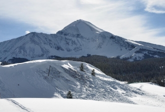 Snowmobile Triggered Avalanche